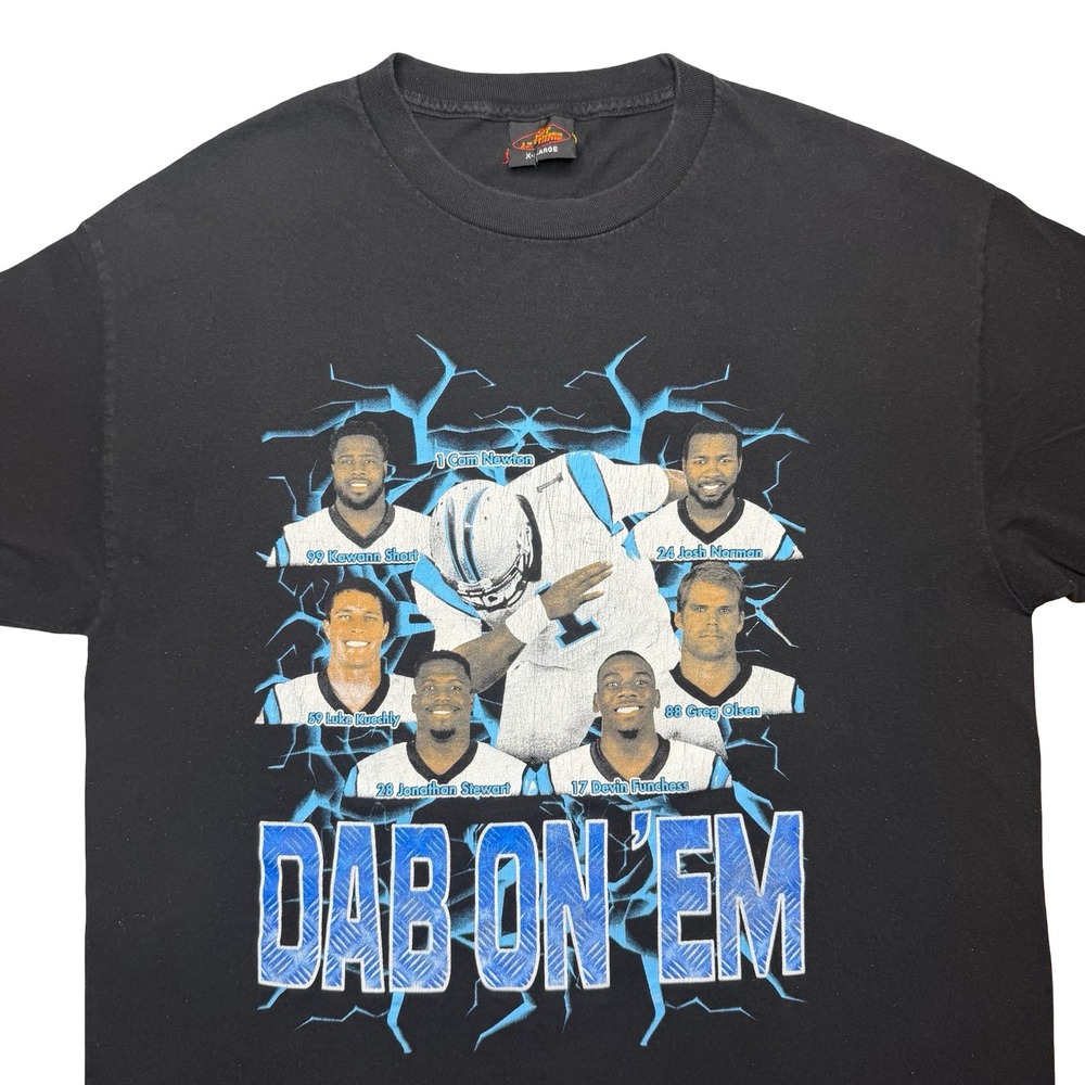 Carolina Panthers x Cam Newton 2016 football shirt